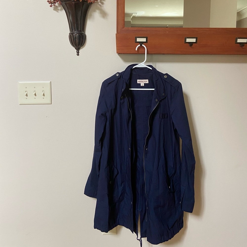 Navy army-style jacket